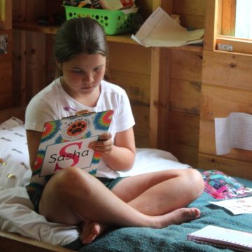Letter writing is a great way to maintain summer camp connections.